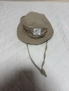 아이용 햇빛 가리개가 달린 베이지 52cm 모자