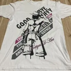 ワンピース　エース　 アニメTシャツ　古着　オフィシャル