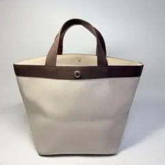 【極美品】エルベシャプリエ　トートバッグ　707GP マスティック モカ 舟形のサムネイル