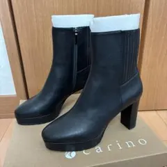 MODE ET JACOMO carinoバックゴアショートブーツ　23cm