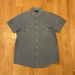 90's orh kosh オシュコシュ シャンブレー 半袖 ワーク シャツのサムネイル