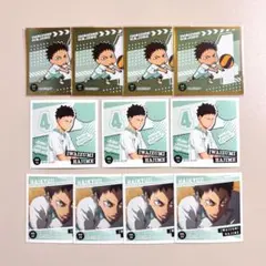 ハイキュー シール烈伝 岩泉一 SP入 青城 シールコレクション スクエアシール