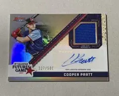 Cooper Pratt 直筆サイン入りレリックカード auto