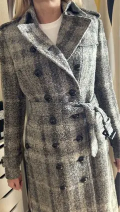 バーバリー　コート　チェック