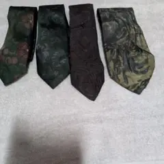値下　ダークカラー ネクタイセット 4本
