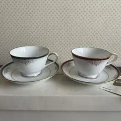 Noritake ノリタケ　VILLA HAVEN ペアカップ&ソーサー