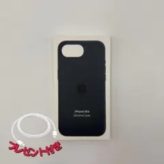 新品-純正互換品-iPhone16E シリコンケース レイクグリーン