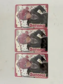 Satome キャラクターカード 3枚セット
