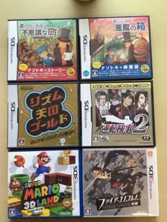 ニンテンドーDSソフト6本セット