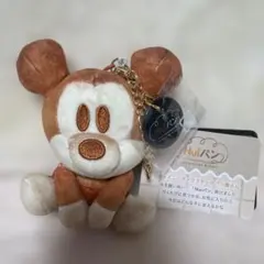 ミッキー ぬいぐるみ ブラウン 約10cm チャーム