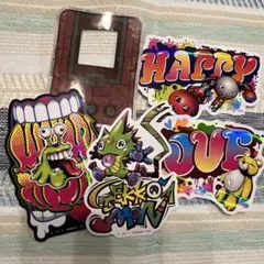 デジモン ダイカットステッカー 5枚セット　ゲッコーモン