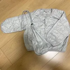 80センチ　アウター　収納袋付き　アウトドア　中綿