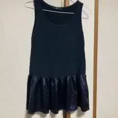 VICKY ノースリーブ チュニック タンクトップ 日本製