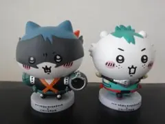 【2点セット】僕のヒーローアカデミア　ちいかわ　フィギュア　緑谷出久　爆豪勝己
