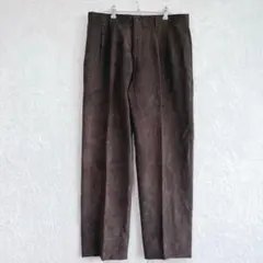 ジーステージ| メンズ・コーデュロイパンツ ストレート カジュアル 秋冬 茶