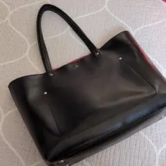 マリークワント　ビジネスバッグ　黒　劣化多数あり