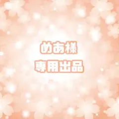 めあ様 専用出品