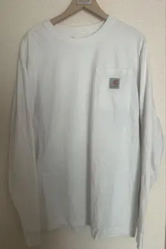 Carhartt 長袖シャツ S ホワイト