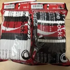 ファミリーマート Coca-Cola コラボ ラインソックス 25-28のサムネイル