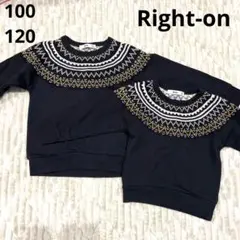 美品【Right-on】異素材トップス