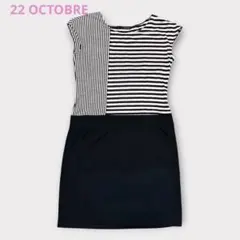 22オクトーブル チュニック ワンピース フレンチスリーブ 22 OCTOBREのサムネイル