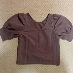 earth music&ecology ブラウントップス F 半袖Tシャツ