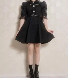 Manontokyo マノントーキョー ワンピース 黒 - メルカリ