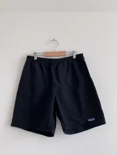 メンズ・バギーズ・ショーツ ５インチ　ブラック　Sサイズ