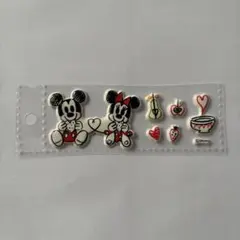 ミッキー　ミニー　ディズニー　ぷくぷく　シール　おすそ分け　平和レトロ