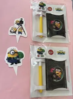 ガスト　ミニオンズ　シークレットペン&メモ　ピック
