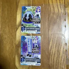 アイカツ　カード　ウィンタースブライトコーデ　氷上スミレ　2枚