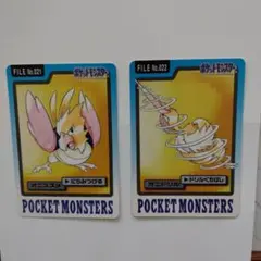 ポケモンカードダス　オニスズメ・オニドリル カードセット