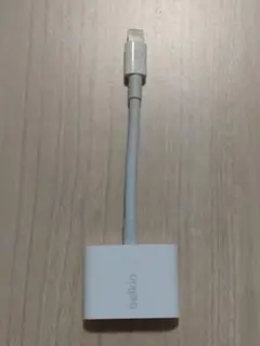 Belkin ライトニング デュアルアダプター iPhone