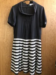 ☆夏のSALE☆silk&cotton 涼しい感じのワンピース　543186のサムネイル