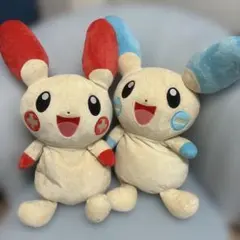 プラスルとマイナン ぬいぐるみセット 約30cm プラスル マイナン ぬいぐるみセット - メルカリ