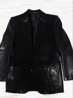 ermenegildo zegna 羊革 レザー ジャケット ブラック 美品 2025年最新】Ermenegildo Zegna メンズ レザージャケット