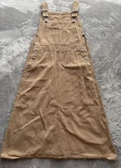 OLIVE des OLIVE サロペット ベージュ オリーブ