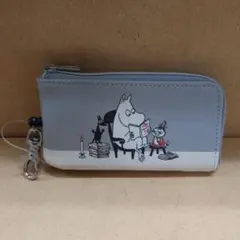 ムーミン　パスケース付きキーケース