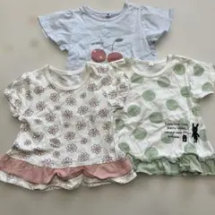【ほぼ未使用】キッズ Tシャツ 3枚セット サイズ100