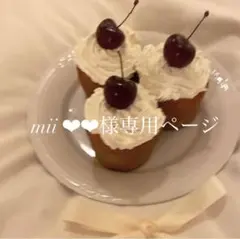 mii❤︎❤︎様専用ページ