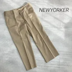 ニューヨーカー　メンズ　チノパン　M ベージュ　ストレート