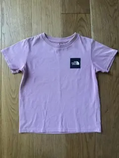 ザノースフェイス　スモールスクエアロゴ Tシャツ120