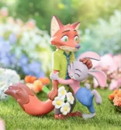 ズートピア ZOOTOPIA 2 FLOWER WORLD ニック ジュディ