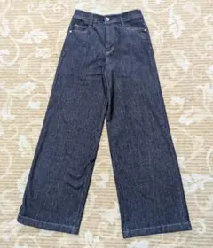 SIMPLE LIFEのレディース ワイドデニムパンツのサムネイル