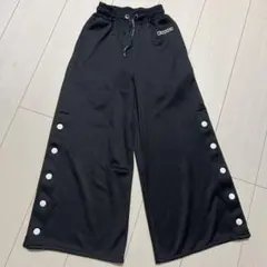 kappa ジャージ ワイドパンツ 140cm ブラックのサムネイル