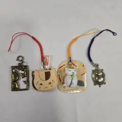 【超希少】夏目友人帳 ニャンコ先生 ストラップ 豪華4点セット！