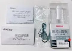 美品 BUFFALO 片耳ヘッドセット BSHSBE200 バッファローのサムネイル