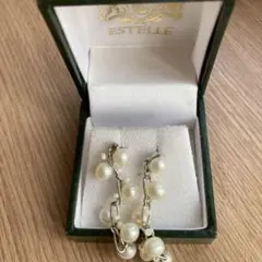 値下げ　断捨離　淡水パール　ピアス