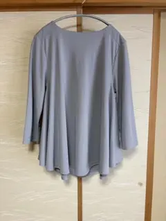 グレー フレアシャツ M〜Lサイズ