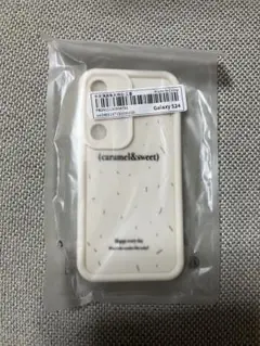 Galaxy S24 スマホケース (白)未使用品